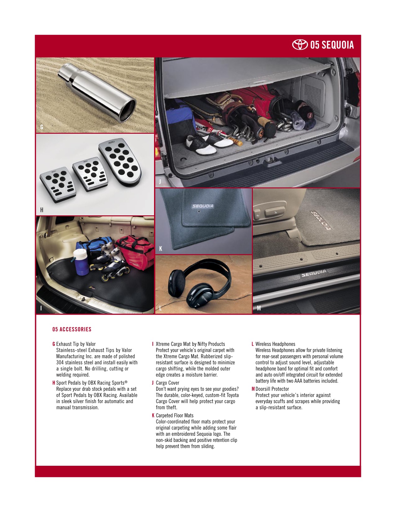 2005 Toyota Sequoia Brochure Page 5